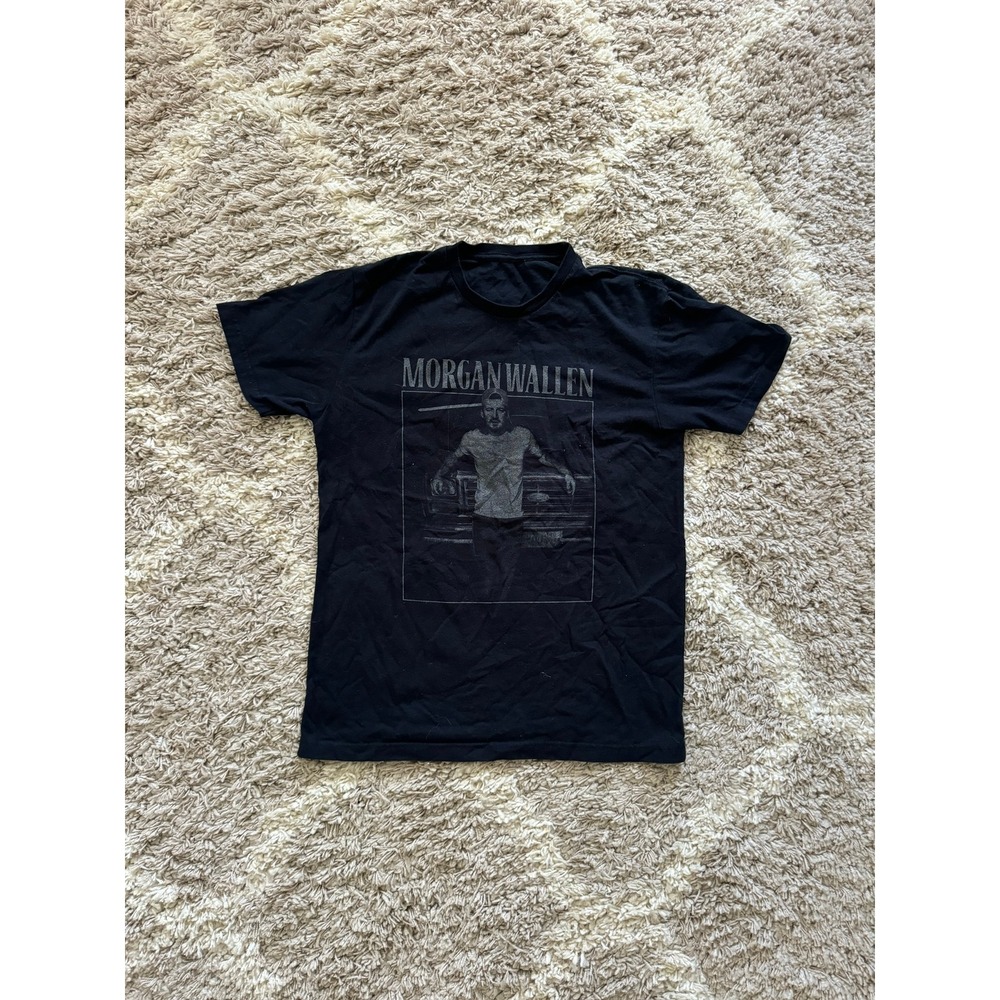 Morgan Wallen Graphic T-Shirt Black Country Music Fan Merch Short Sleeve Tee‎ - Picture 5 of 5